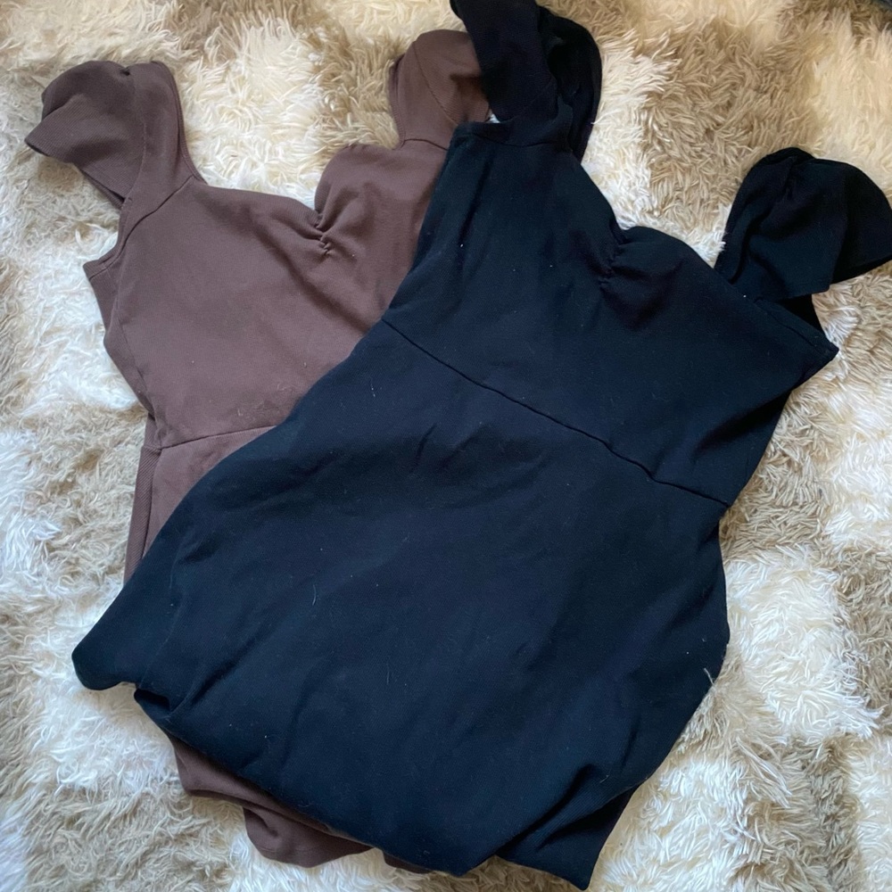Wild Fable Black and Brown Women's Dresses